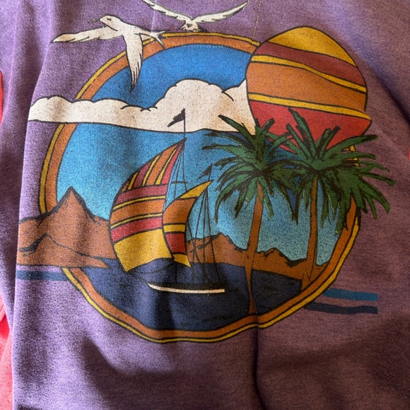 Very Rare Vintage Sunset Aviator Nation Hoodie - Picture 9 of 11